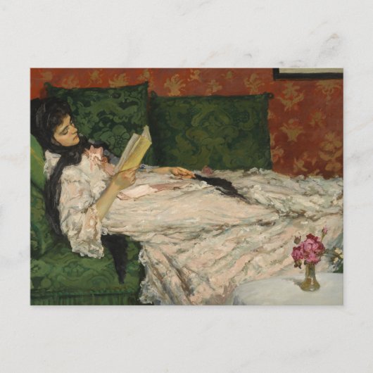 Femme Lisant | Rupert Bunny Briefkaart (Voorkant)