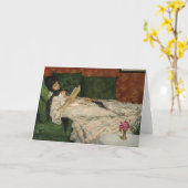 Femme Lisant | Rupert Bunny Kaart (Gele Bloem)