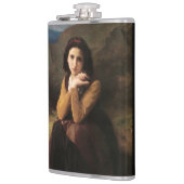 Femme Mignonne van Bouguereau Heupfles (Links)