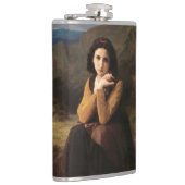 Femme Mignonne van Bouguereau Heupfles (Rechts)