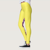 Femme Punk Cascading Floral Leggings (Links)