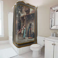 Femmes Arabes Devant Une Porte