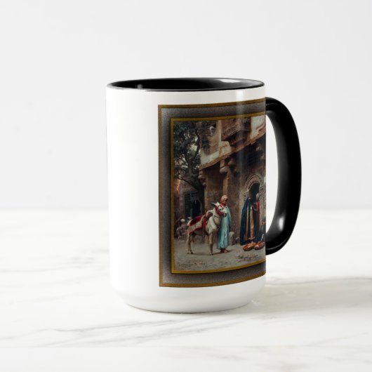 Femmes Arabes Devant Une Porte Mok (Voorkant rechts)