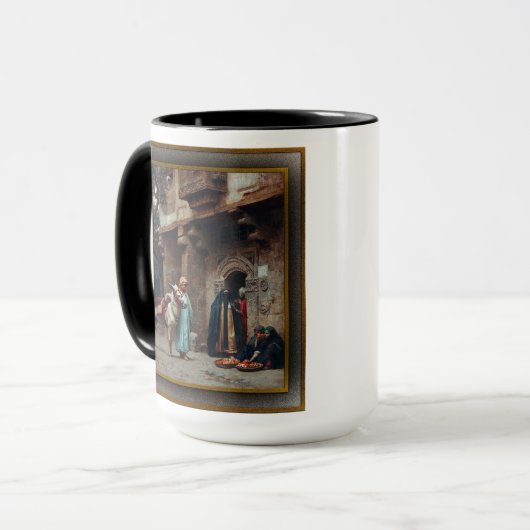 Femmes Arabes Devant Une Porte Mok (Voorkant links)