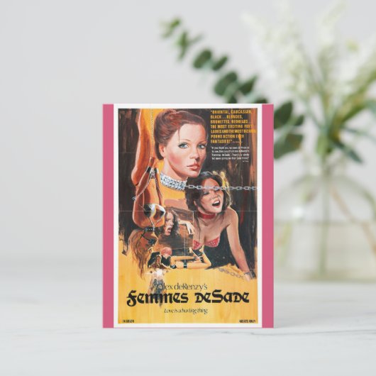 FEMMES DESADE BRIEFKAART (Staand voorkant)