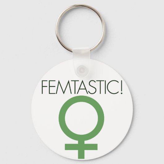 Femtastisch Vrouw symbool Sleutelhanger (Voorkant)