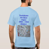 FEN RADIO Tachikawa Air Base Japan T-Shirt (Achterkant)