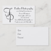 Fenbee-Classic White Visitekaartje (Voorkant / Achterkant)