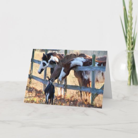 Fence Friends Kaart (Voorkant)