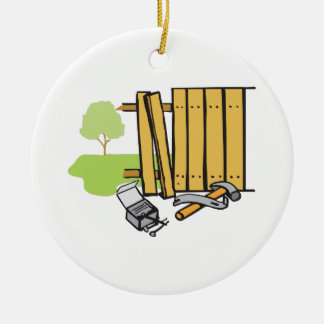 FENCE KERAMISCH ORNAMENT