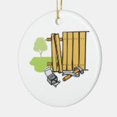 FENCE KERAMISCH ORNAMENT (Links)