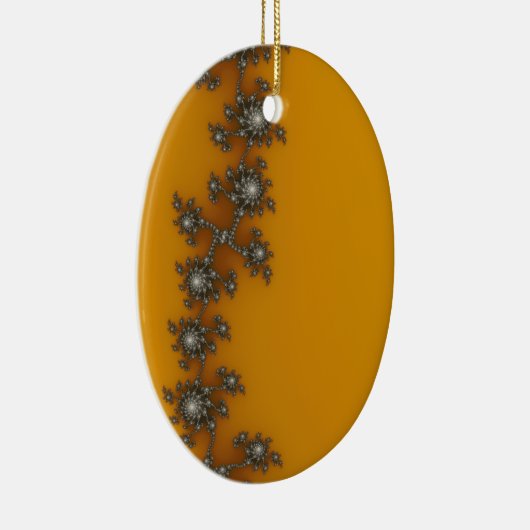 Fence kerstfractal keramisch ornament (Rechts)