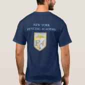 Fence NYFA Mannen Dark T-Shirt (Achterkant)