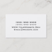 Fence Photo Visitekaartje (Achterkant)