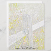 Fence & Poison Ivy IBSP Letterhead Persoonlijk Briefhoofd (Voorkant / Achterkant)