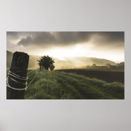 Fence Post Poster