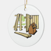 FENCE REPAIR KERAMISCH ORNAMENT (Links)