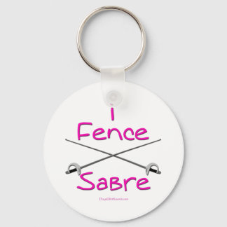 Fence Saber (PINK) Sleutelhanger