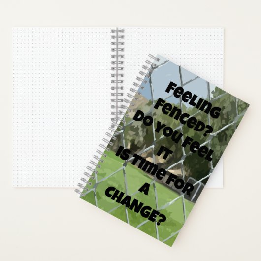 Fenced Bullet Journal Notitieboek (Binnen)