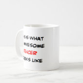 fencer, geweldige koffiemok (Voorkant links)