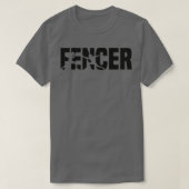 Fencer T-shirt (Design voorkant)