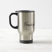 Fencing Booth Travel Mug Reisbeker (Links)