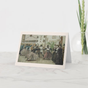  "Fencing Class Note Card" Kaart