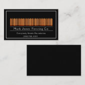 Fencing Company Service Visitekaartje (Voorkant / Achterkant)
