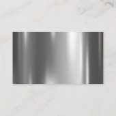 Fencing Company Service Visitekaartje (Achterkant)