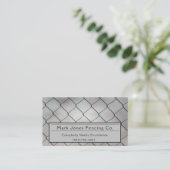 Fencing Company Service Visitekaartje (Staand voorkant)