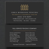 Fencing Company Visitekaartje