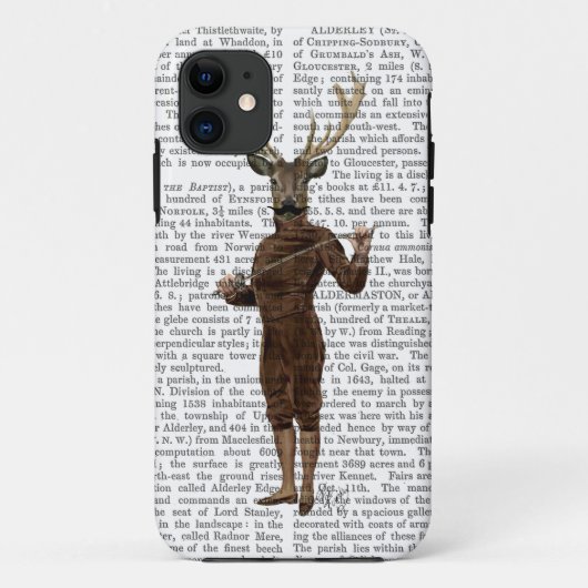 Fencing Deer volledig Case-Mate iPhone Case (Achterkant)