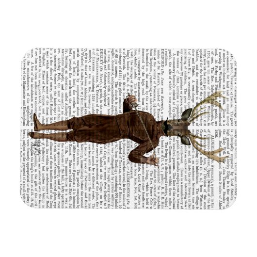 Fencing Deer volledig Magneet (Horizontaal)