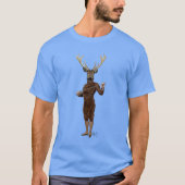 Fencing Deer volledig T-shirt (Voorkant)