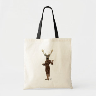 Fencing Deer volledig Tote Bag
