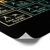 Fencing Funny fencer fencer dingen die ik heb gezi Poster (Hoek)