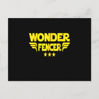 Fencing Gift | I Always Win All Match Aankondigingskaart