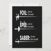 Fencing Gift | I Always Win All Match Feestdagenkaart (Voorkant)