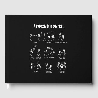 Fencing Gift | I Always Win All Match Gastenboek