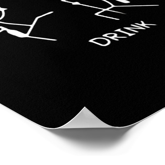 Fencing Gift | I Always Win All Match Poster (Hoek)