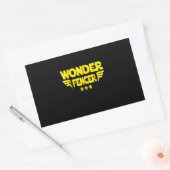 Fencing Gift | I Always Win All Match Rechthoekige Sticker (Envelop)