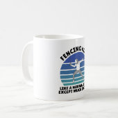 fencing koffiemok (Voorkant links)