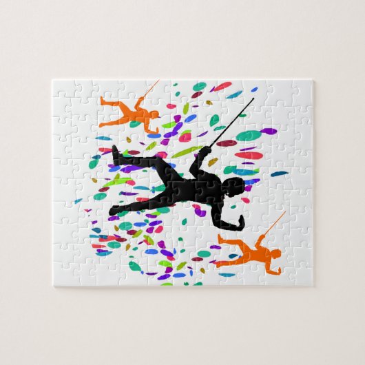 FENCING LEGPUZZEL (Horizontaal)