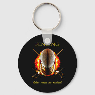 Fencing Lover   Andere sporten hebben geen zin Sleutelhanger