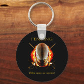Fencing Lover | Andere sporten hebben geen zin Sleutelhanger (Voorkant)