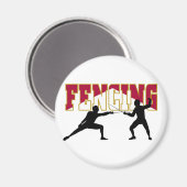 Fencing Match Magneet (Voorkant / Achterkant)