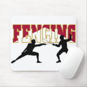 Fencing Match Muismat (Met muis)