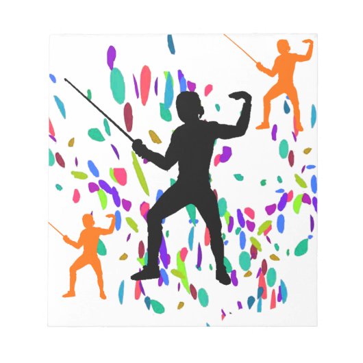 FENCING NOTITIEBLOK (Voorkant)