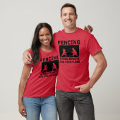 Fencing Other Sports Are Pointless Fencing Combat  T-shirt (Unisex)