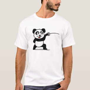 Fencing Panda T-shirt